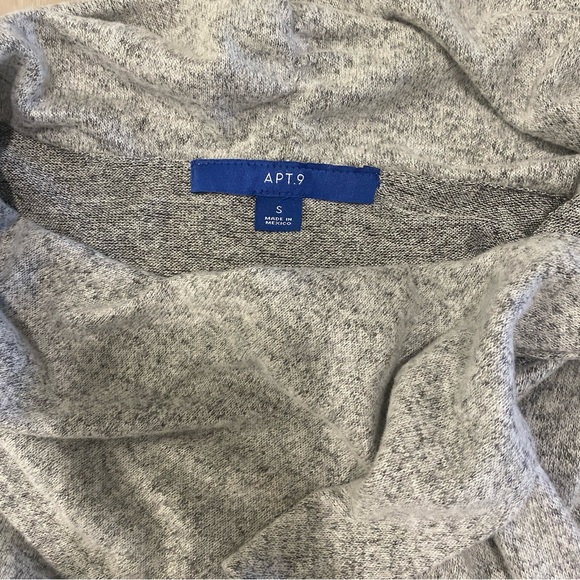 Apt. 9 Wrap Sweater - Gray - Small - Picture 5 of 7